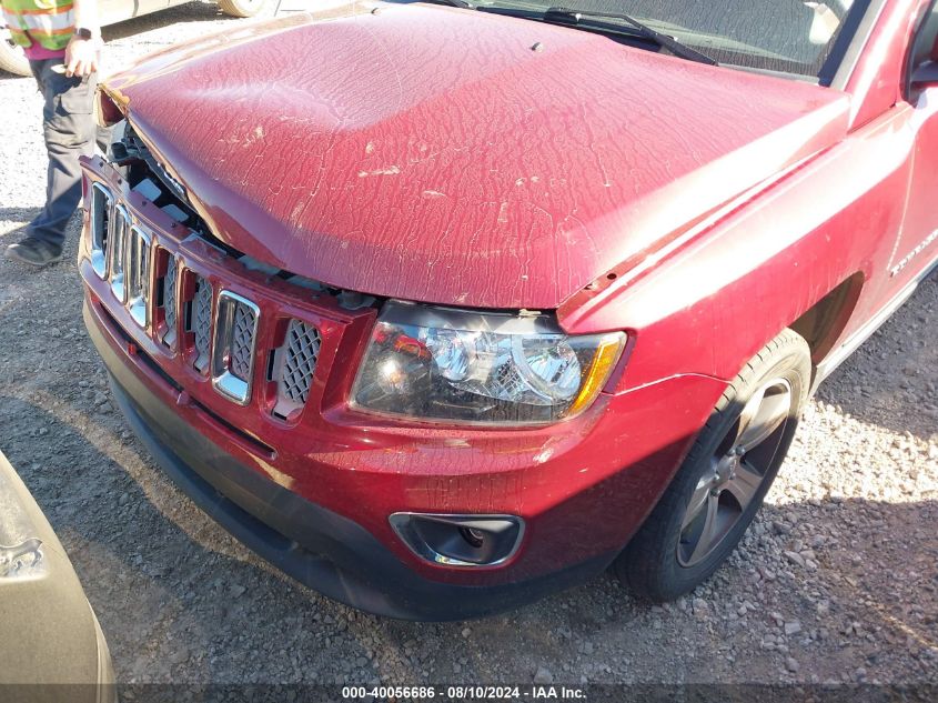 2017 Jeep Compass High Altitude Fwd VIN: 1C4NJCEB3HD186099 Lot: 40056686