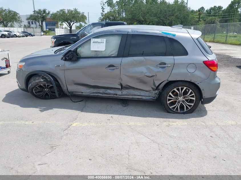 2019 Mitsubishi Outlander Sport 2.0 Es VIN: JA4AP3AU3KU026021 Lot: 40056695