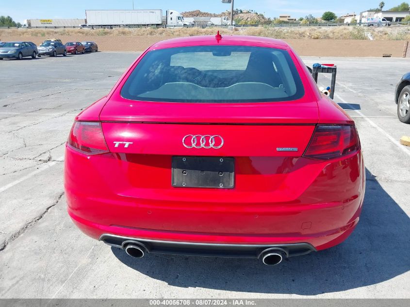 2017 Audi Tt 2.0T VIN: TRUC5AFVXH1011879 Lot: 40056708