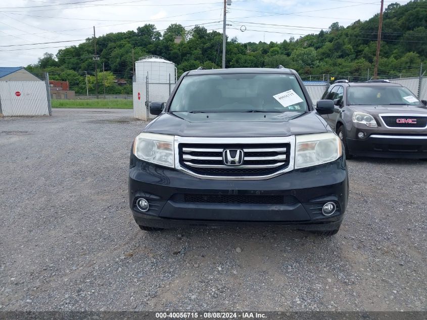 2013 Honda Pilot Touring VIN: 5FNYF4H95DB008243 Lot: 40056715