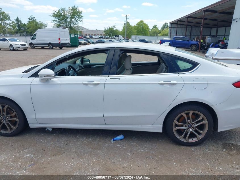 2020 Ford Fusion Sel VIN: 3FA6P0CD2LR128304 Lot: 40056717