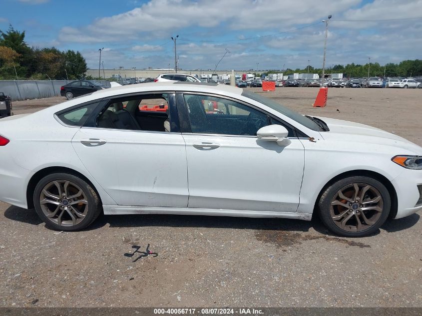 2020 Ford Fusion Sel VIN: 3FA6P0CD2LR128304 Lot: 40056717