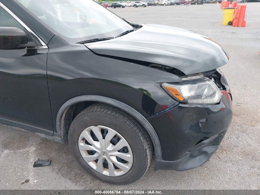 2016 Nissan Rogue S VIN: JN8AT2MT9GW017516 Lot: 40056764