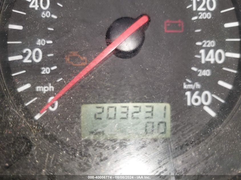 2003 Volkswagen Jetta Gls 2.0L VIN: 3VWSK69M43M047204 Lot: 40056774