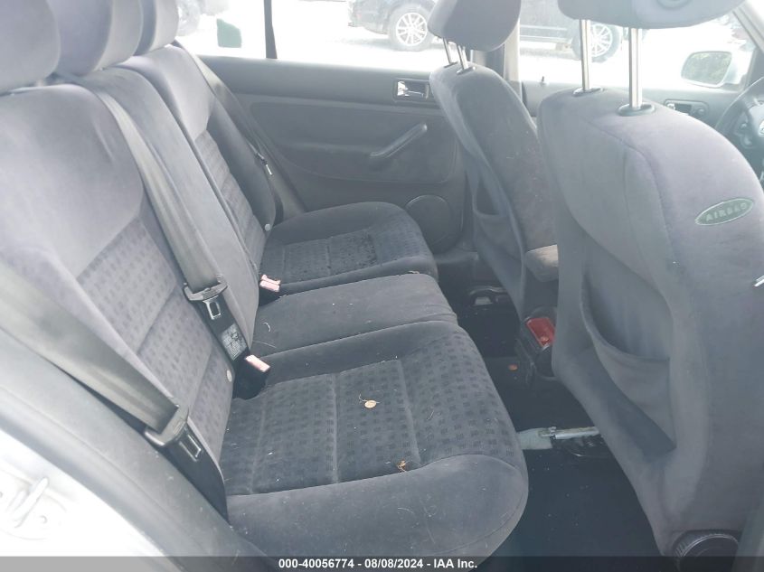 2003 Volkswagen Jetta Gls 2.0L VIN: 3VWSK69M43M047204 Lot: 40056774