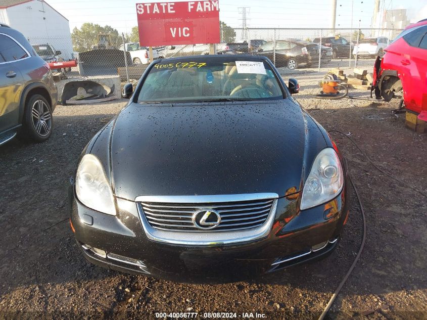 2008 Lexus Sc 430 VIN: JTHFN45Y789017479 Lot: 40056777