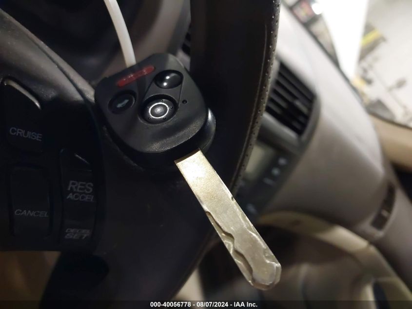 2004 Honda Accord 2.4 Lx VIN: 1HGCM563X4A158640 Lot: 40056778