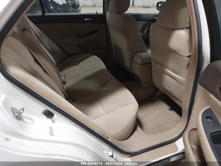 2004 Honda Accord 2.4 Lx VIN: 1HGCM563X4A158640 Lot: 40056778