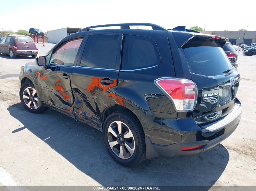 2018 Subaru Forester 2.5I Limited VIN: JF2SJARC4JH453034 Lot: 40056821