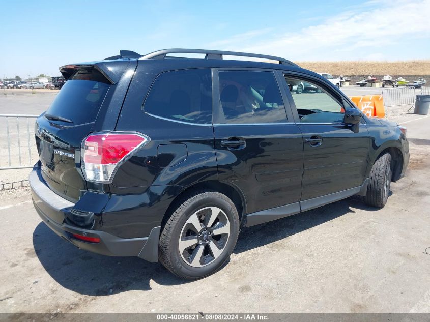 2018 Subaru Forester 2.5I Limited VIN: JF2SJARC4JH453034 Lot: 40056821