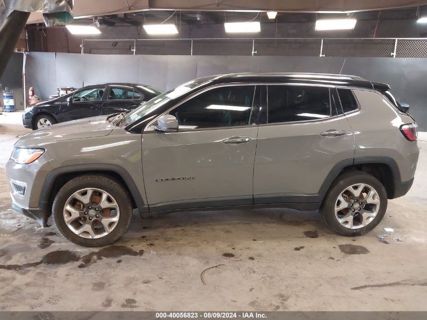 2019 Jeep Compass Limited 4X4 VIN: 3C4NJDCB2KT755082 Lot: 40056823