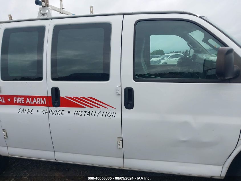 2017 Chevrolet Express 2500 Work Van VIN: 1GCWGAFF0H1119356 Lot: 40056835