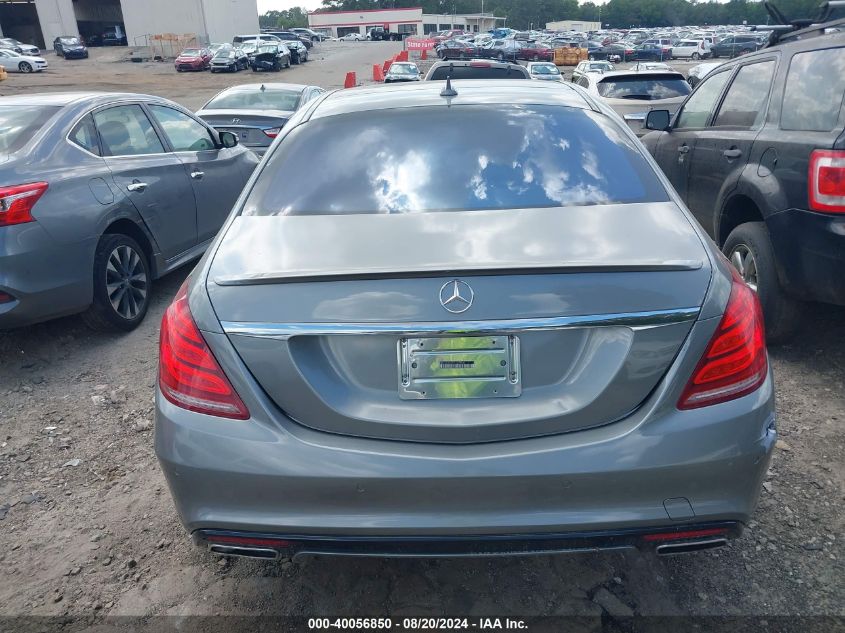 2015 Mercedes-Benz S 550 VIN: WDDUG8CB8FA130240 Lot: 40056850