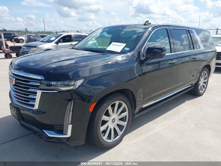 2021 CADILLAC ESCALADE ESV 4WD PREMIUM LUXURY PLATINUM VIN: 1GYS4MKL3MR295280