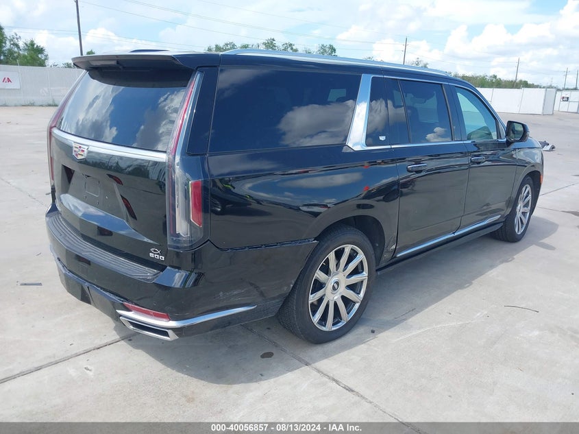 2021 CADILLAC ESCALADE ESV 4WD PREMIUM LUXURY PLATINUM VIN: 1GYS4MKL3MR295280