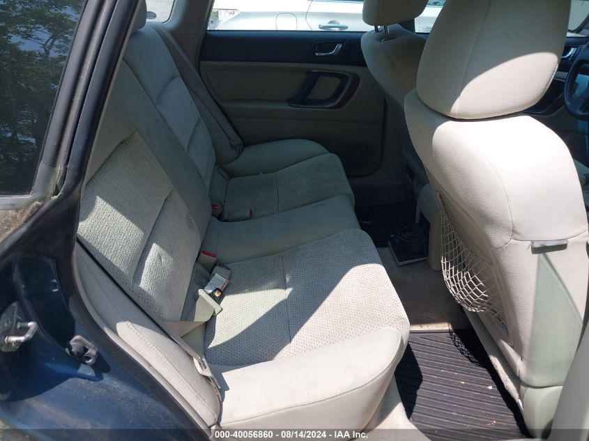 2006 Subaru Outback 2.5I VIN: 4S4BP61C667304221 Lot: 40056860