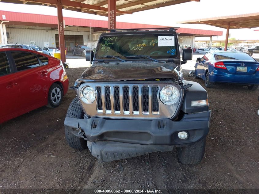 2020 Jeep Wrangler Sport S 4X4 VIN: 1C4GJXAN4LW110453 Lot: 40056862