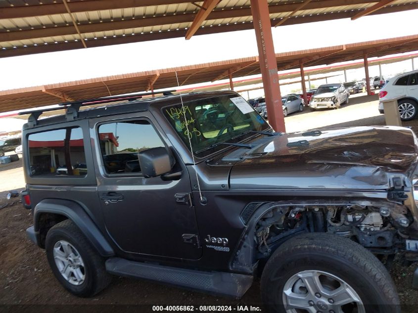 2020 Jeep Wrangler Sport S 4X4 VIN: 1C4GJXAN4LW110453 Lot: 40056862