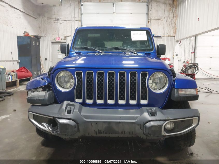 2020 Jeep Wrangler Unlimited Sahara 4X4 VIN: 1C4HJXEN8LW279129 Lot: 40056863