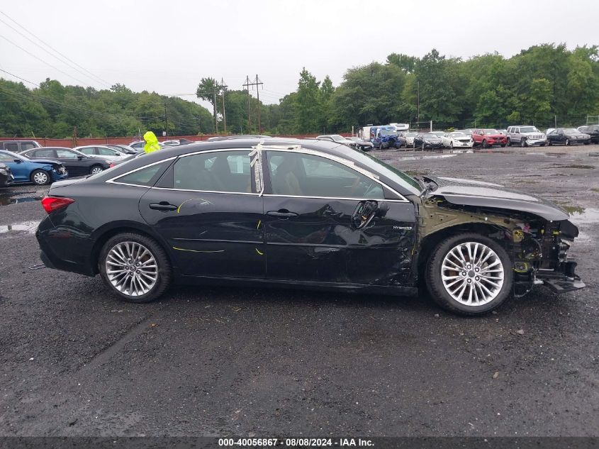 2019 Toyota Avalon Hybrid Limited VIN: 4T1B21FB3KU010997 Lot: 40056867