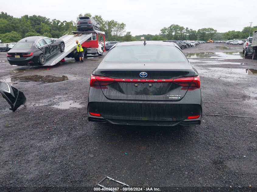 2019 Toyota Avalon Hybrid Limited VIN: 4T1B21FB3KU010997 Lot: 40056867