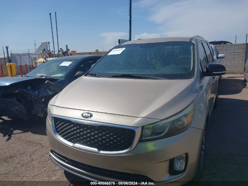 2015 Kia Sedona Sx VIN: KNDMC5C12F6037308 Lot: 40056876