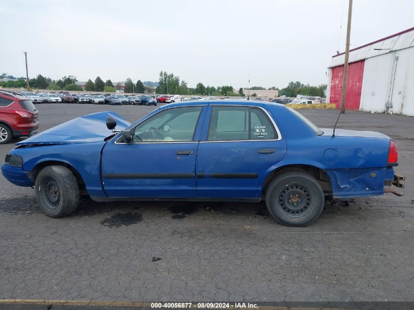 2001 Ford Crown Victoria Police Interceptor VIN: 2FAFP71W91X199205 Lot: 40056877