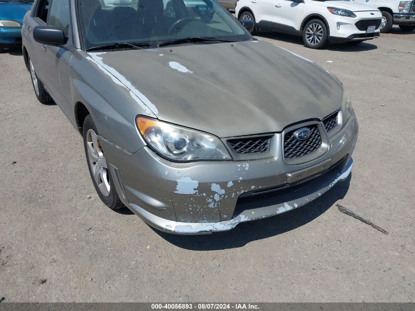 2006 Subaru Impreza 2.5I VIN: JF1GD67656G525836 Lot: 40056893