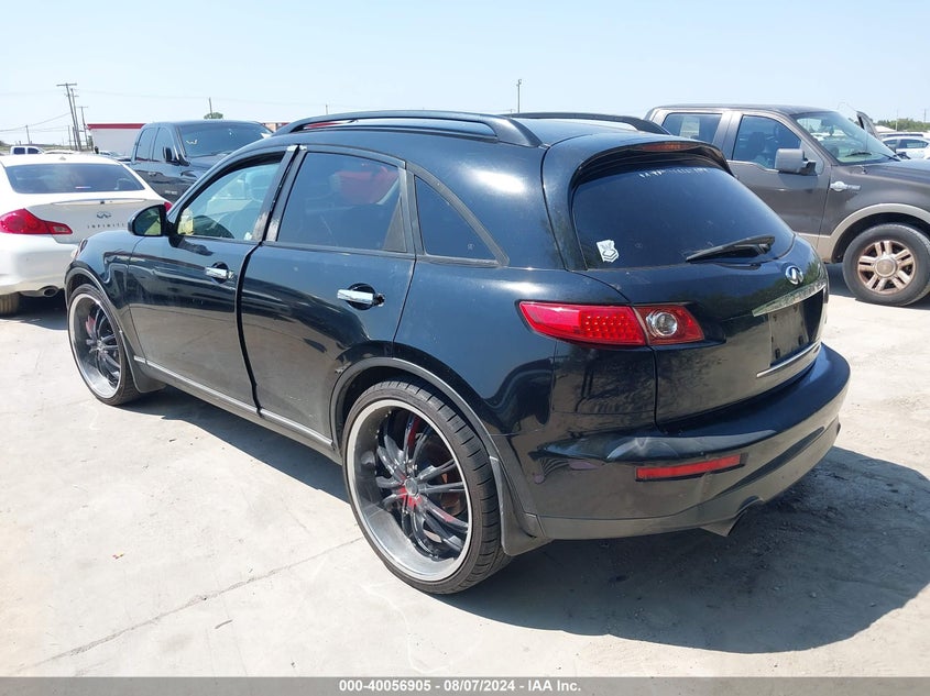 2005 Infiniti Fx35 VIN: JNRAS08W25X216602 Lot: 40056905