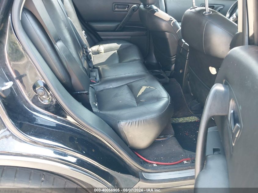 2005 Infiniti Fx35 VIN: JNRAS08W25X216602 Lot: 40056905