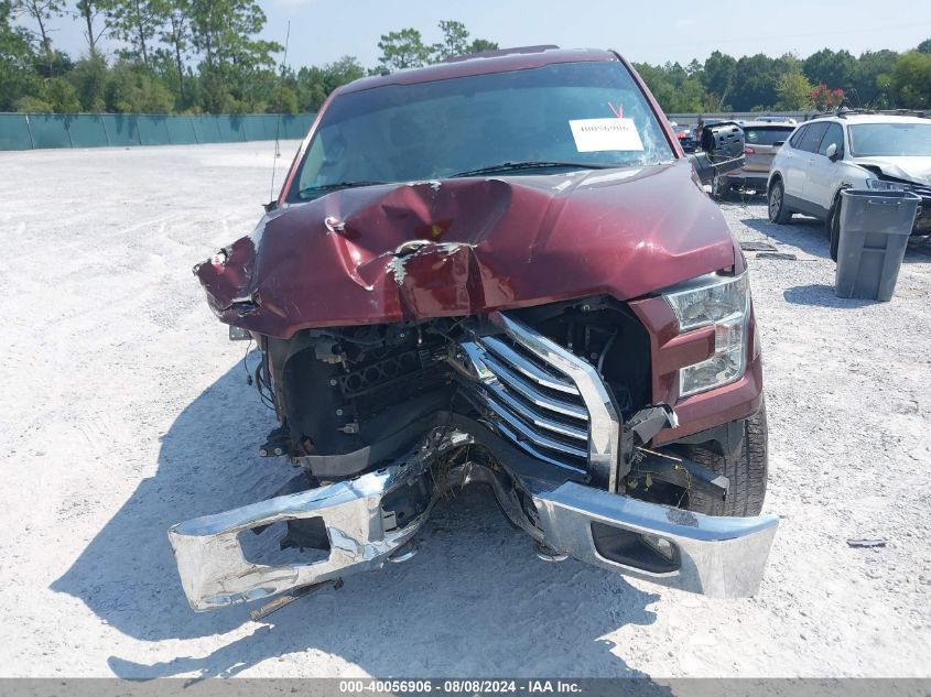 2016 Ford F-150 Xlt VIN: 1FTEW1EP4GFB62995 Lot: 40056906