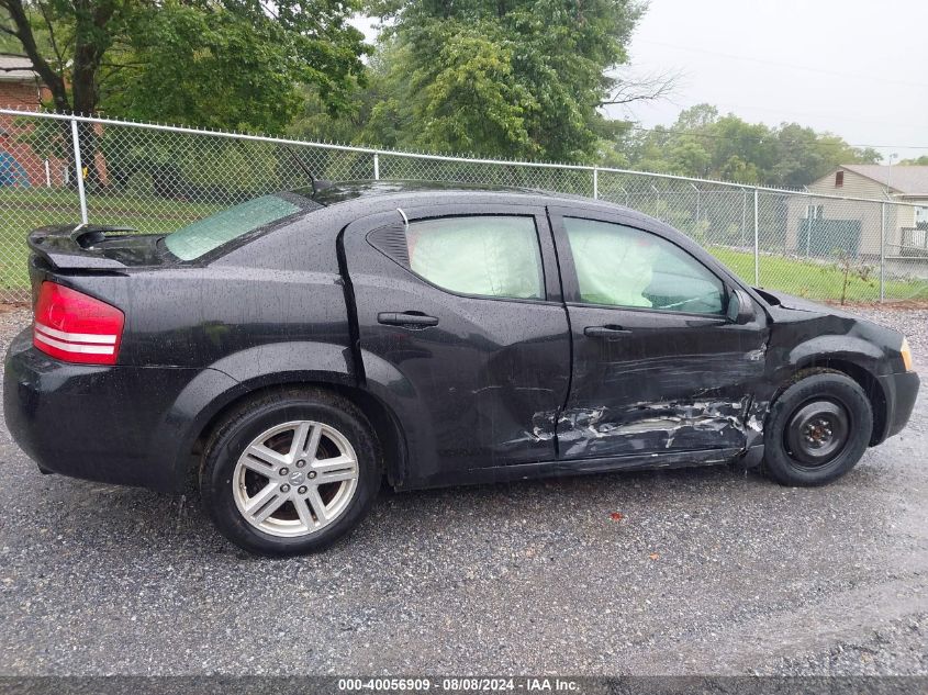 2010 Dodge Avenger R/T VIN: 1B3CC5FB5AN114866 Lot: 40056909