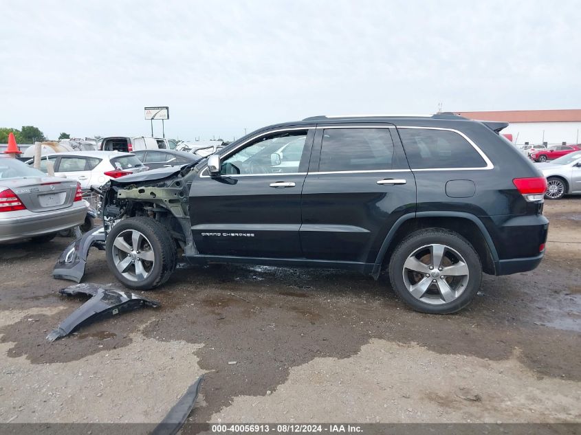 2015 Jeep Grand Cherokee Limited VIN: 1C4RJFBGXFC949855 Lot: 40056913