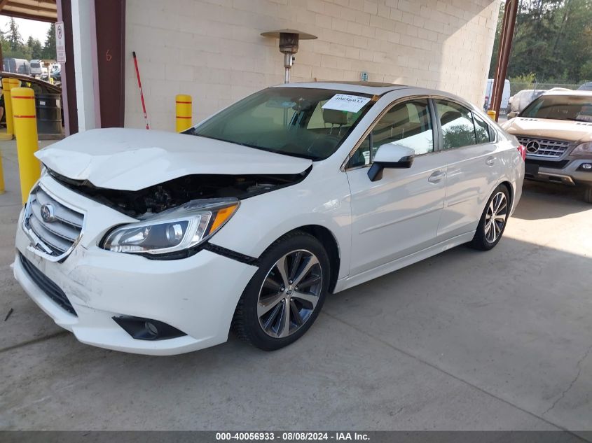 2016 Subaru Legacy 2.5I Limited VIN: 4S3BNAL60G3012609 Lot: 40056933