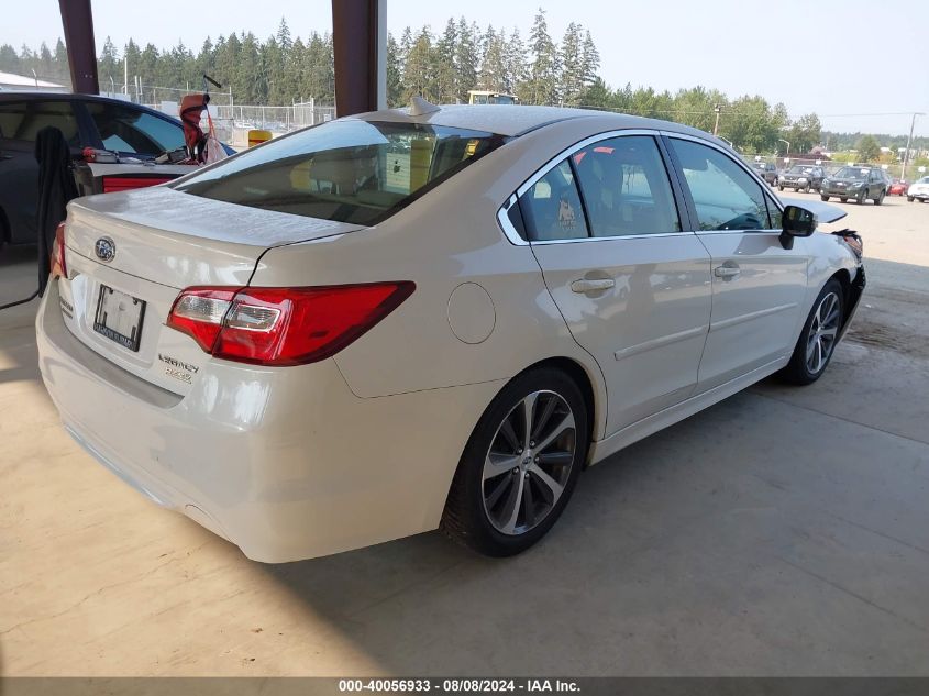 2016 Subaru Legacy 2.5I Limited VIN: 4S3BNAL60G3012609 Lot: 40056933