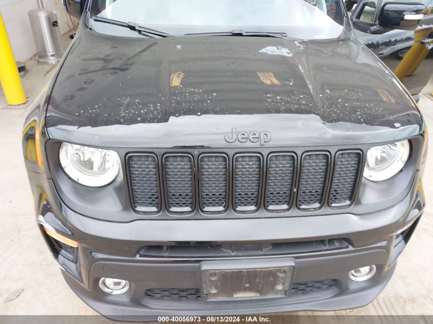 2020 Jeep Renegade Altitude 4X4 VIN: ZACNJBBBXLPL64340 Lot: 40056973