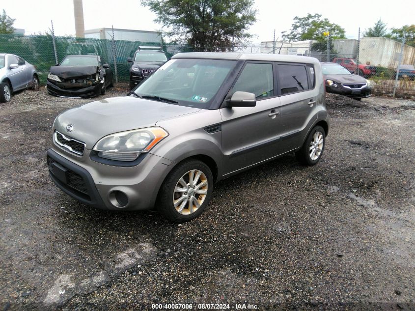 2012 Kia Soul + VIN: KNDJT2A67C7362607 Lot: 40057006