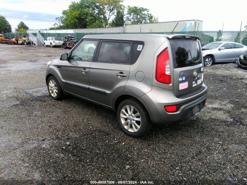 2012 Kia Soul + VIN: KNDJT2A67C7362607 Lot: 40057006