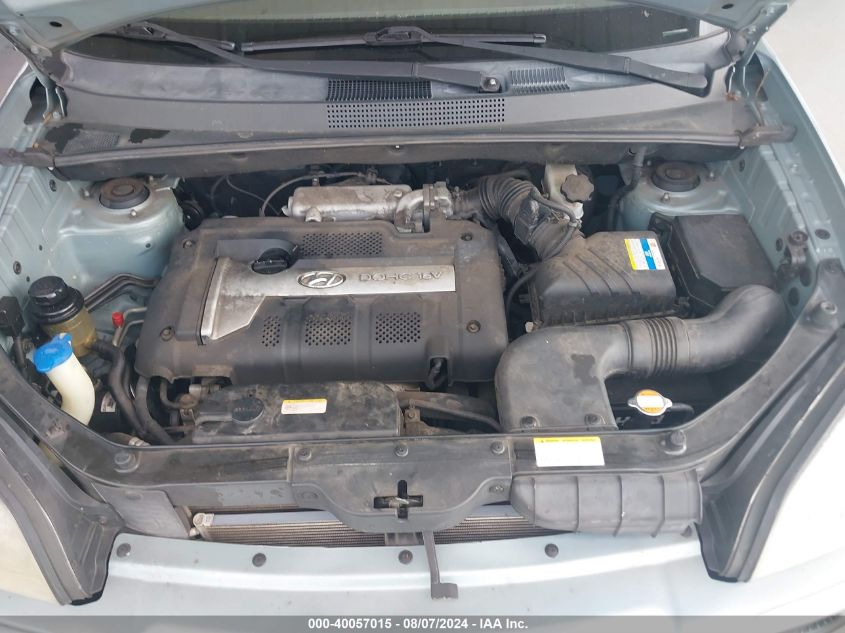 2007 Hyundai Tucson Gls VIN: KM8JM12B97U587259 Lot: 40057015