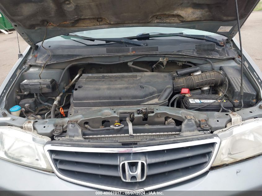 2002 Honda Odyssey Ex-L VIN: 5FNRL180X2B040163 Lot: 40057017