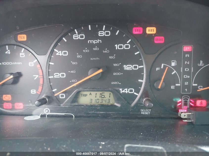 2002 Honda Odyssey Ex-L VIN: 5FNRL180X2B040163 Lot: 40057017