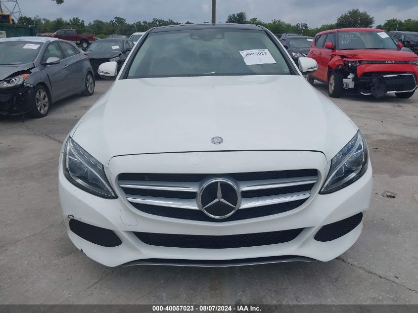 2016 Mercedes-Benz C 300 Luxury/Sport VIN: 55SWF4JB4GU154088 Lot: 40057023