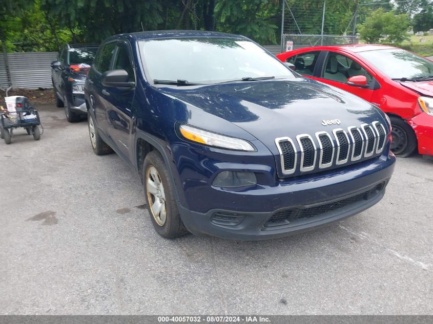 2014 Jeep Cherokee Sport VIN: 1C4PJLAB8EW149466 Lot: 40057032