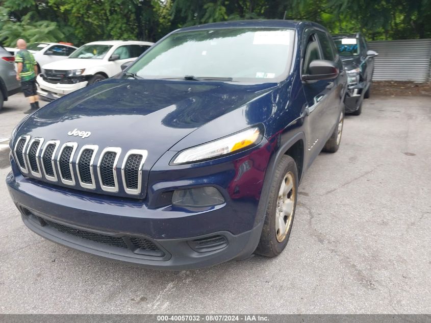 2014 Jeep Cherokee Sport VIN: 1C4PJLAB8EW149466 Lot: 40057032