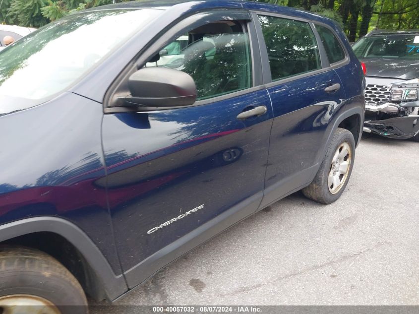 2014 Jeep Cherokee Sport VIN: 1C4PJLAB8EW149466 Lot: 40057032