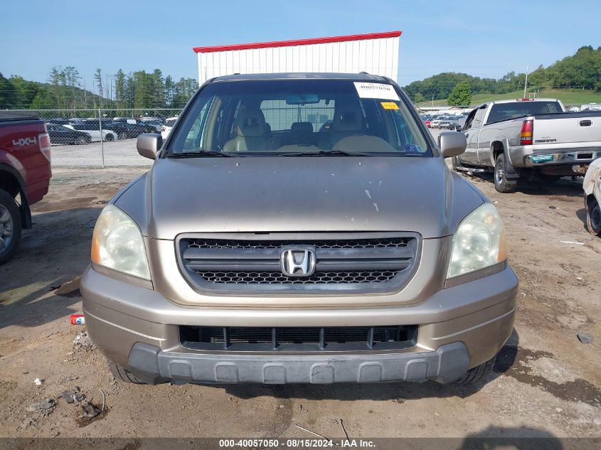 2004 Honda Pilot Ex-L VIN: 2HKYF18534H585818 Lot: 40057050