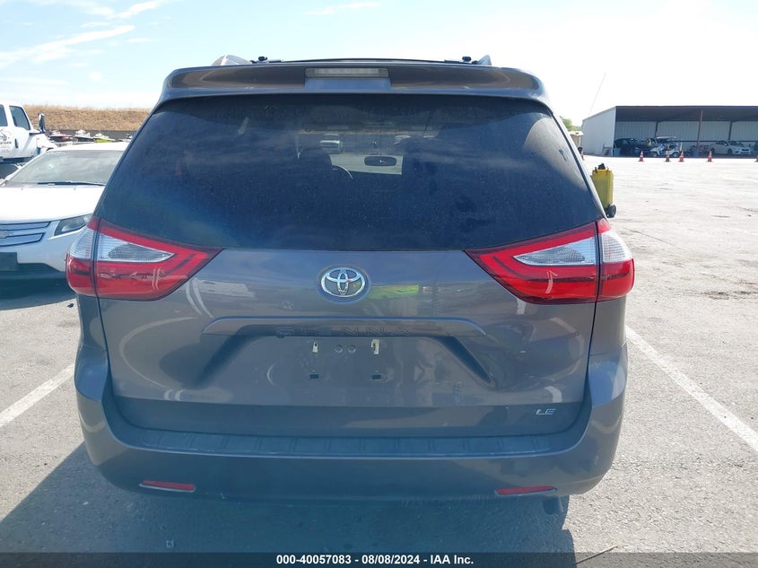 2015 Toyota Sienna Le 8 Passenger VIN: 5TDKK3DC4FS638833 Lot: 40057083