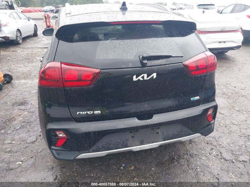 2022 Kia Niro Lx VIN: KNDCB3LC7N5511360 Lot: 40057088