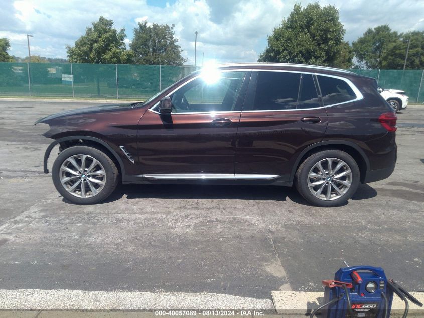 2019 BMW X3 xDrive30I VIN: 5UXTR9C56KLE11808 Lot: 40057089