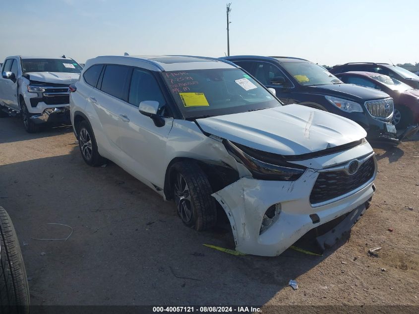 5TDGZRAH1MS525603 2021 TOYOTA HIGHLANDER - Image 1